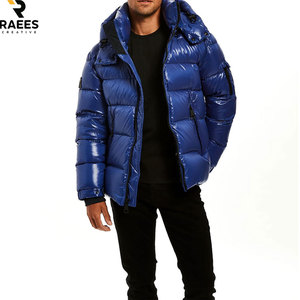 Veste matelassée unisexe pliable, légère et portable, style streetwear pour jeunes hommes, couleurs vives, directement de l'usine - Product Image 1