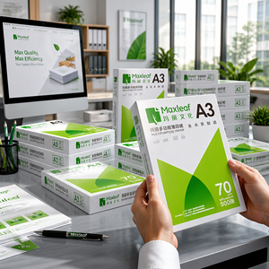 Papel de Copia Blanco A3 de Alta Calidad Maxleaf, 70g, para Uso en Oficina - Product Image 3