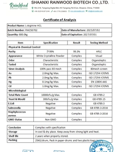 Rainwood L-<span class=keywords><strong>arginina</strong></span> Grado Alimentare, Integratore di L-<span class=keywords><strong>arginina</strong></span>, <span class=keywords><strong>Polvere</strong></span> di L-<span class=keywords><strong>arginina</strong></span> per Pre-Allenamento - Product Image 2