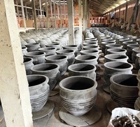 Pots à plantes en terre cuite les plus vendus, fabricant et grossiste vietnamien, poterie en argile du Mekong, terre cuite antique