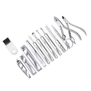 Professional Stainless Steel Manicure & Pedicure <b>Set</b> with 12 Pieces <b>Nail</b> Clipper Luxurious Gift Box for Grooming Kit - Product Image 3