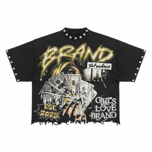 Camiseta Urbana para Hombre, Talla Grande, Personalizada, OEM, Venta al Por Mayor - Product Image 1