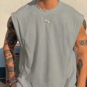 <b>Men's</b> Underwear Cotton Tank Top <b>Men</b> High Quality Bodybuilding <b>Singlet</b> Sleeveless Slim Fit Vest <b>Men</b> Tank Tops Cheap Price - Product Image 1