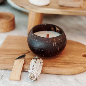 OFFRE LIMITÉE - Bougie en cire de noix de coco - Parfum naturel - Écologique - Décoration et cadeau - Product Image 1