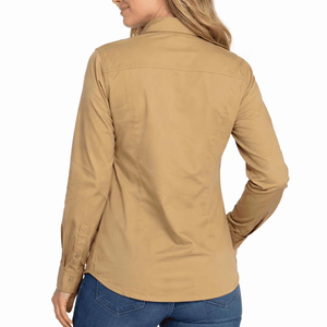 Camisetas de pesca de manga corta, elegantes, personalizadas con logotipo, de poliéster y spandex para entrenamiento femenino. - Product Image 6