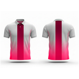 Polo personnalisé imprimé par sublimation – Impression résistante à la décoloration, vêtements d'équipe pour hommes, femmes, jeunes, polo actif à séchage rapide et respirant - Product Image 5
