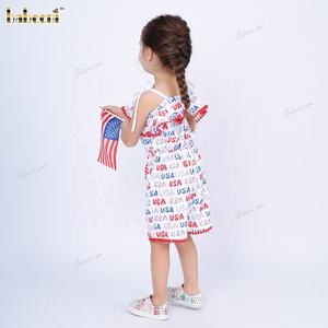 Adorable Conjunto de Pelele para Bebé Niño, Otoño, Venta al por Mayor ODM, 100% Algodón, Estampado Animal, Sin Mangas, Cierre de Botones DR4263 - Product Image 3