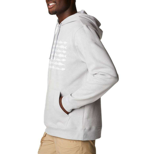 Sweat-shirt à capuche vintage avec drapeau américain, personnalisable OEM, effet vieilli, avec poche kangourou, pour hommes et femmes, tenue décontractée, DDP - Product Image 4