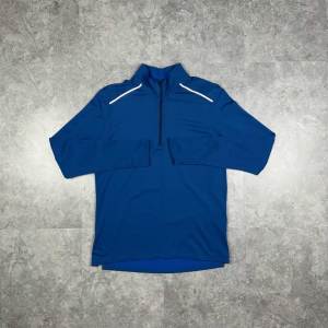Camiseta Deportiva de Manga Larga con Cierre de Cremallera 1/4 para Hombre, Transpirable, para Fútbol, Entrenamiento Atlético de Verano, 100% Algodón - Product Image 2