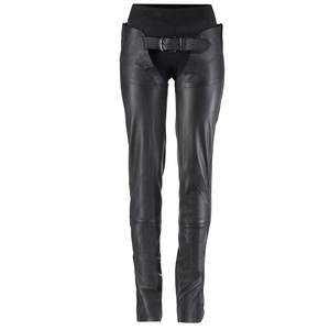 Pantalones de Montar a Caballo de Alta Calidad para Mujer con Panel Elástico, Pantalones de Montar a Caballo de Cuero para Mujer Más Vendidos - Product Image 1