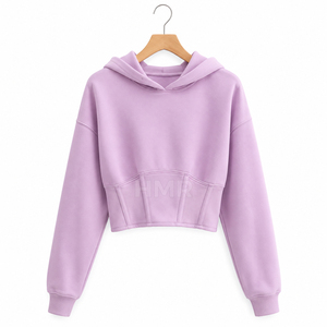 HMR Sorority Sisterhood Comfort Printed Pullover Sweatshirt Fleece Casual Sexy Women <b>Cropped</b> <b>Top</b> <b>Hoody</b> - Product Image 5