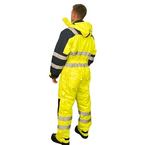 hi vis premium quality cheap price <b>waterproof</b> outdoor <b>working</b> coverall for men and women hot sale safety coverall - Product Image 4