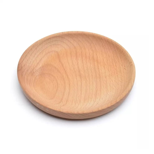 Assiettes en bois de haute qualité, carrées, en bois d'acacia, rondes, avec logo personnalisé, écologiques, faites à la main - Product Image 5