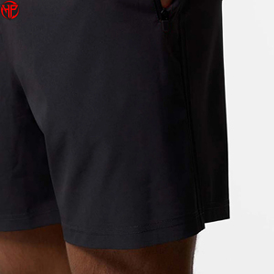 Ensemble t-shirt et short en coton pour homme, col rond, tricoté, tenue de sport, tenue décontractée d'été - Product Image 2