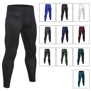 <b>Men</b>’s Professional Compression Trousers Athletic Fit Workout Training <b>Running</b> Sports Performance <b>Pants</b> - Product Image 5