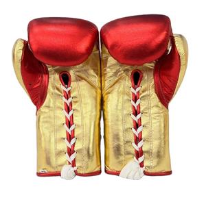 Nouveaux gants de boxe en cuir de vache véritable de haute qualité personnalisables - Product Image 4