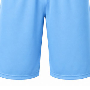 Short de basketball pour homme, léger, pour l'entraînement sportif, séchage rapide, performance, vêtement de sport uni, coupe décontractée, pour le jeu - Product Image 5