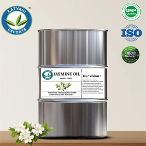 Huile essentielle de jasmin de haute pureté (Jasminum grandiflorum) distillée à la vapeur, huile pour formules cosmétiques, exportateur en Inde - Product Image 3