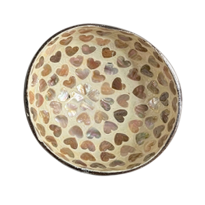 Wholesale Modern Engraved <b>Coconut</b> <b>Shell</b> Bowls Sustainable Unique Handcraft Polished Eco-Friendly Gift Item - Product Image 2