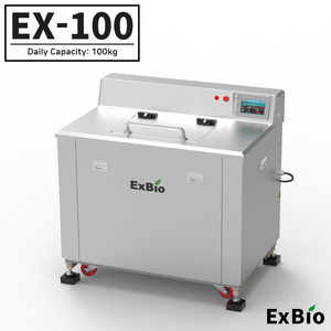 Digesteur de déchets alimentaires électrique intelligent, grande capacité 100 kg, machine de compostage industrielle en acier inoxydable pour les cafétérias - Product Image 5