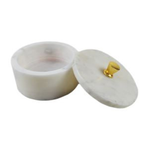 Trending Royal Metal Shiny Brass Storage Box <b>Lid</b> Knob Embossed Design Dry Fruits Container Candy Storage <b>Bins</b> Storage Containers - Product Image 5