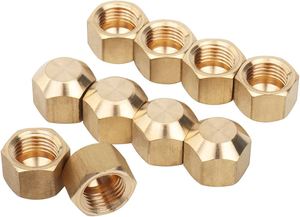 Conexiones de compresión de latón de alta presión: Tapón hexagonal, Tapón abocinado, Tapón de expansión, Unión abocinada forjada - Product Image 4