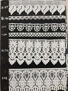 Belle bordure en dentelle GPO ajoutant une touche élégante et traditionnelle aux vêtements ethniques et de créateurs. - Product Image 4