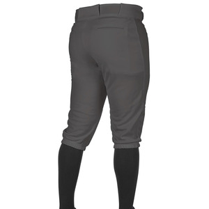 Vêtements de sport pour hommes, pantalon de baseball, tissu 100% polyester, couleur unie, design personnalisé, confortable, antibactérien, fermeture éclair, adultes - Product Image 2