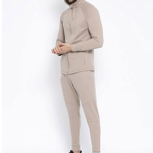 Ensemble de survêtement zippé personnalisé pour homme, style streetwear, nouveau design, en coton, pour commande en gros - Product Image 3