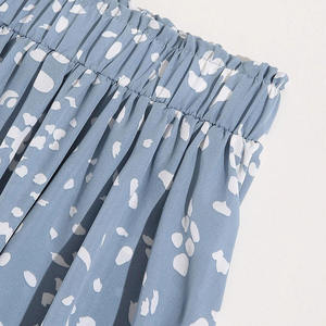 กระโปรงทรงเอไลน์ลำลอง OEM 2026 ระบายอากาศได้ดี ผ้าชีฟองพิมพ์ลายสำหรับผู้หญิง พร้อมจัดส่งฟรี (OEM/ODM) - Product Image 5