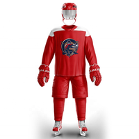 Uniformes de Hockey sobre Hielo de Último Diseño, Producto en Oferta, Hecho en Pakistán, Mejor Material, Nuevo Modelo, Uniforme de Hockey sobre Hielo Más Vendido