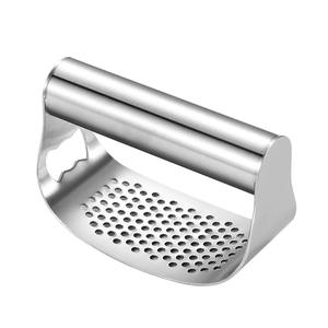 ZGBROTHERS - Prensa de Ajo Manual de Acero Inoxidable 304, Herramienta para Hacer Ajo en Polvo - Product Image 2