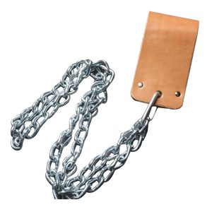 Custom Genuine Leather Dip <b>Belt</b> for Weightlifting with Heavy Duty Steel <b>Chain</b> Gym Strength Training <b>Belt</b> OEM ODM Wholesale - Product Image 4