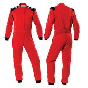 High Quality Cart Racing <b>Suits</b> <b>Red</b> Color Moisture Wicking Adult's Racing Wear Karting <b>Suit</b> Set With Custom Logo - Product Image 1