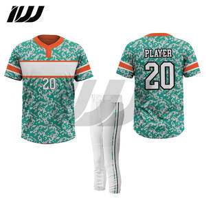 Vêtements de sport respirants pour adultes, conception OEM, uniformes de baseball/softball personnalisés abordables pour les jeunes - Product Image 2