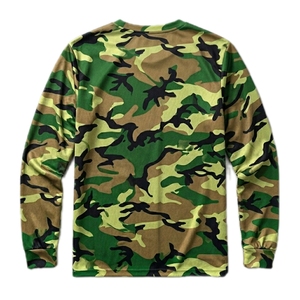 T-shirts de chasse camouflage imperméables à manches longues en softshell d'hiver de haute qualité avec impression personnalisée - Product Image 6