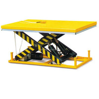 Table élévatrice à ciseaux hydraulique électrique robuste Wanlift avec construction en acier allié et vitesse de levage de 150/120 secondes