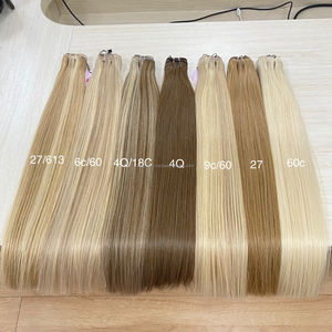 Fournisseurs de cheveux naturels vierges, lisses et ondulés, cuticules indiennes alignées, cheveux humains bruts doux - Product Image 6