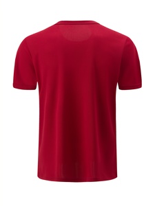 Camiseta deportiva lisa de alta calidad al por mayor, camiseta con cuello redondo para hombre, camiseta deportiva con logotipo personalizado para hombre - Product Image 2
