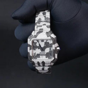 Reloj de Alta Calidad Personalizado con Diamantes Cultivados en Laboratorio, Estilo Hip Hop, Regalo para Hombre - Product Image 6