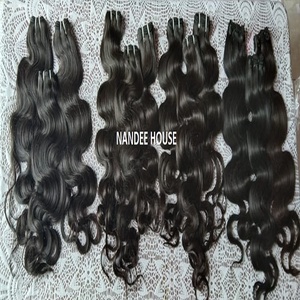Unprocessed Virgin 100% Raw Afro/Curl Bundles Cuticle Aligned Peruvian Lace Closure 100% Indian 10A Bleach Human Hair Extensions - Product Image 1