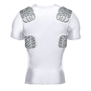 Camiseta de compresión acolchada para hombre, camiseta protectora de camuflaje para fútbol, deportes de contacto, ropa para correr, absorbe impactos - Product Image 2