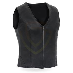 Chalecos de Cuero Genuino para Mujer, Diseño de Última Moda, Ecológicos, Transpirables, en Oferta, de Alta Calidad, Color Personalizado - Product Image 1