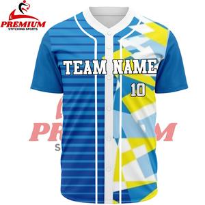 Maillot de baseball unisexe respirant, grande taille, personnalisable avec le nom de l'équipe, vêtement de sport léger de qualité supérieure - Product Image 5