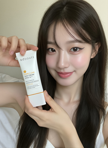 Crème solaire revitalisante pour la peau BUDDATE Family Love sans paraben, anti-rides, blanchissante, SPF50+ PA++++ 40ml, Centella, Glycérine, pour femmes - Product Image 2