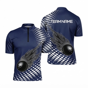 Polo Unisex Color Granate con Estampado de Flamencos Rosados, Manga Corta, Secado Rápido, 100% Poliéster, Ropa Casual de Golf, Ecológica, HEXO - Product Image 4