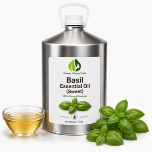 Aceite Esencial de Albahaca Natural de la India Natures Natural, Dulce, 100 ml, Puro, Natural, Destilado al Vapor, Aceite de Aromaterapia - Product Image 3
