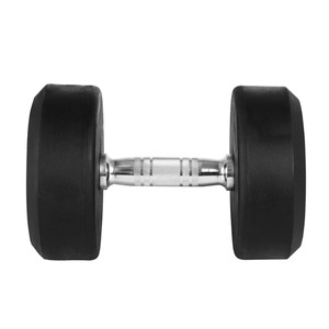 Haltères recouverts de caoutchouc avec poignée antidérapante, équipement de fitness complet unisexe - Product Image 3