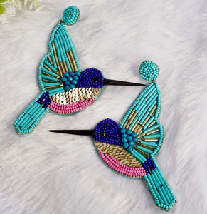Pendientes bordados a mano, pendientes personalizados con múltiples cuentas, joyería festiva para mujer al mejor precio por MD HANDICRAFTS - Product Image 6