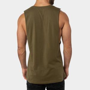 Camiseta sin Mangas de Punto Casual para Hombre, de Alta Calidad, Transpirable, de Secado Rápido, Ecológica, Estilo Hip Hop, Holgada, para Gimnasio y Fitness - Product Image 4